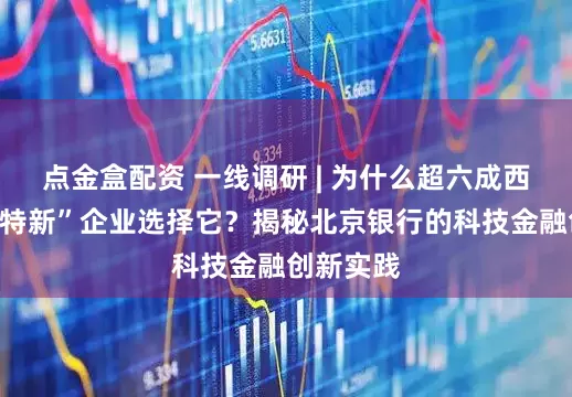 点金盒配资 一线调研 | 为什么超六成西安“专精特新”企业选择它？揭秘北京银行的科技金融创新实践